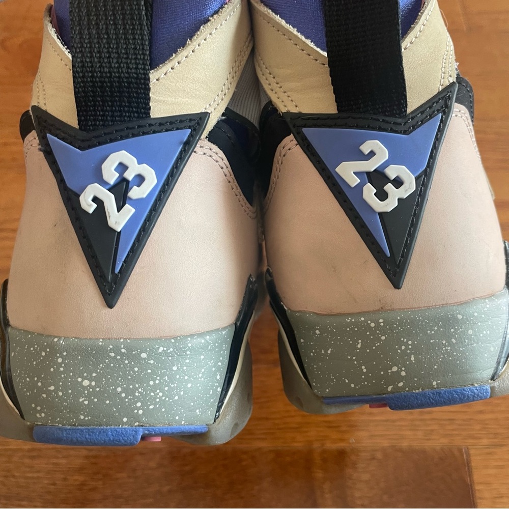 Air Jordan 7 Retro SE Sapphire Shimmer Men’s Size 9 DJ2636-204 MJ Basketball - Picture 9 of 11